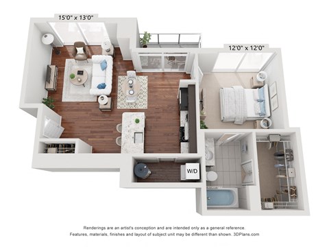 77 12th 1E Floorplan
